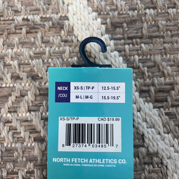 North Fetch Athletics Waterproof Collar Sz XS-S - Picture 4 of 4